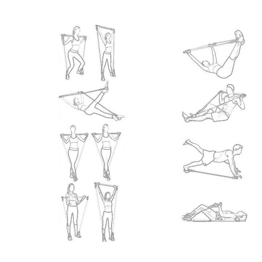 Resistance Bands For All Fitness Activities Bpower Fitness