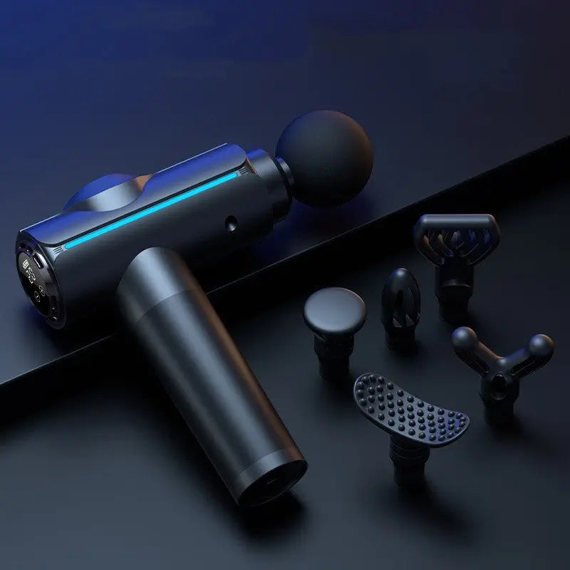 New LCD Touch Screen Fascia Gun Muscle Impact Massage Bpower Fitness