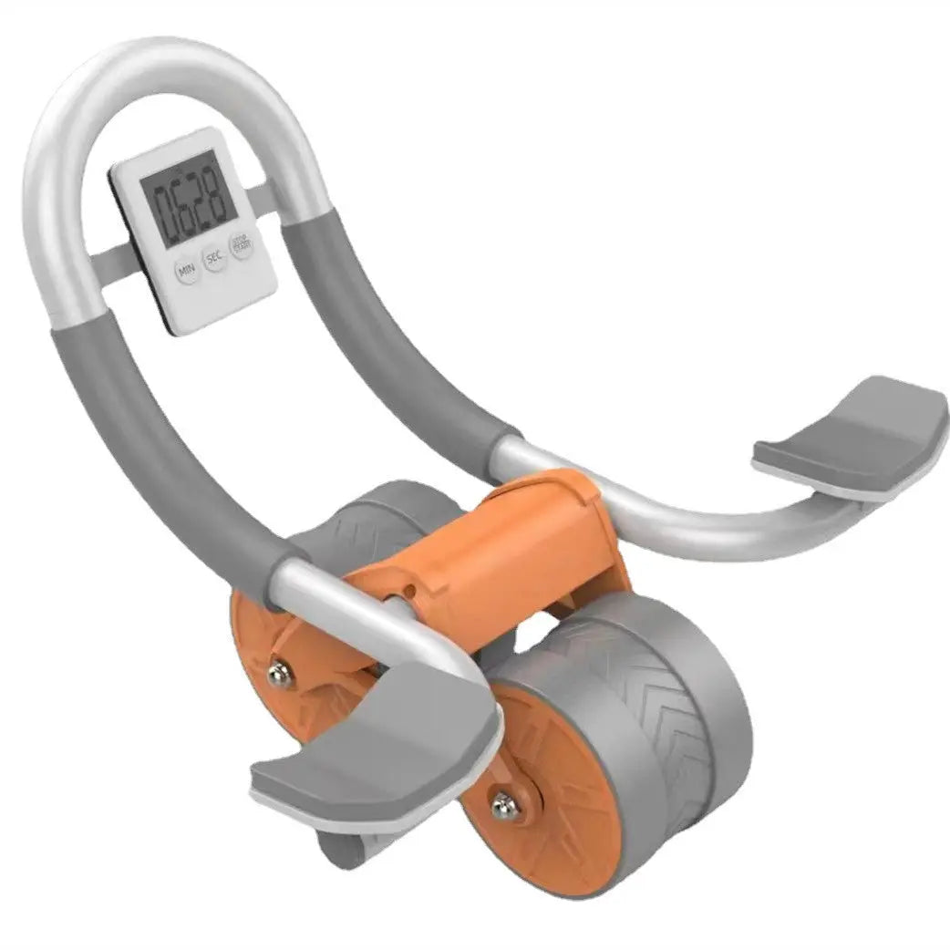 Automatic Rebound Abdominal Curl Muscle Building Abdominal Muscle Wheel Bpower Fitness