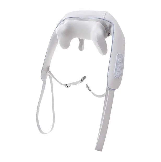 Cervical Oblique Muscle Massager Shoulder Hot Compress Rechargeable Massage Shawl Neck Bpower Fitness
