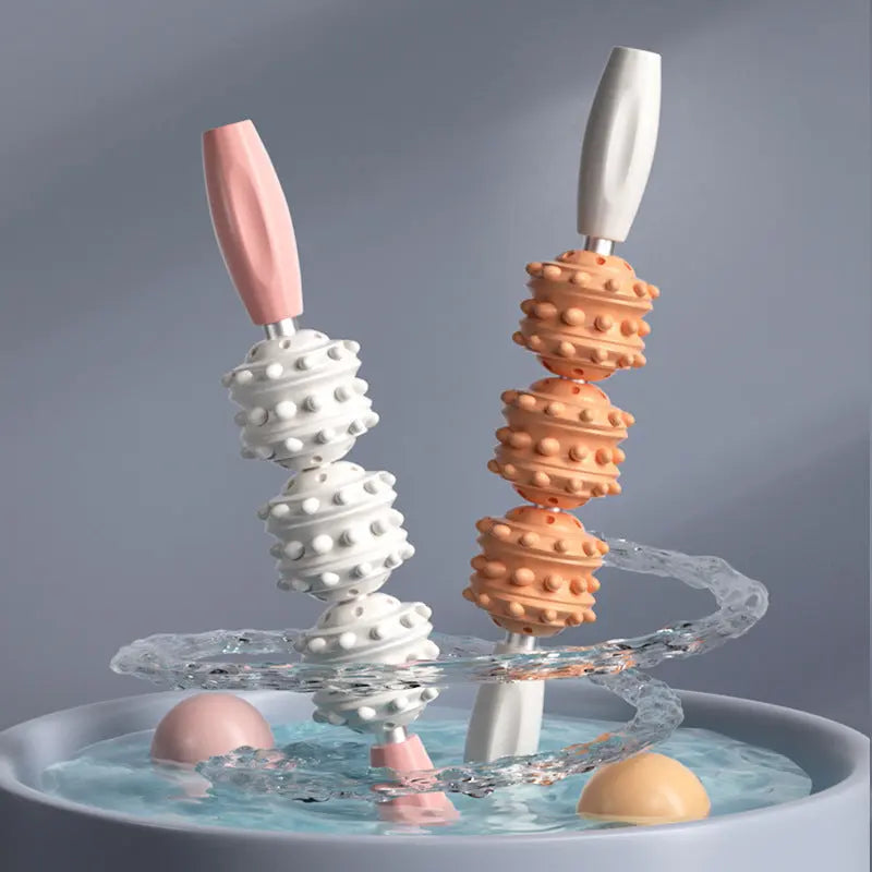 Muscle Relaxation Roller Spike Massage Stick Bpower Fitness